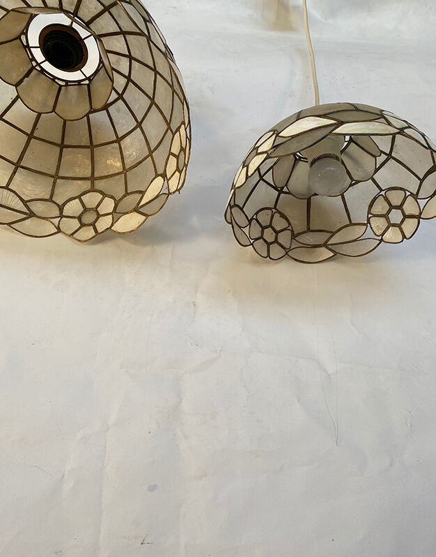 Mother-of-pearl suspensions