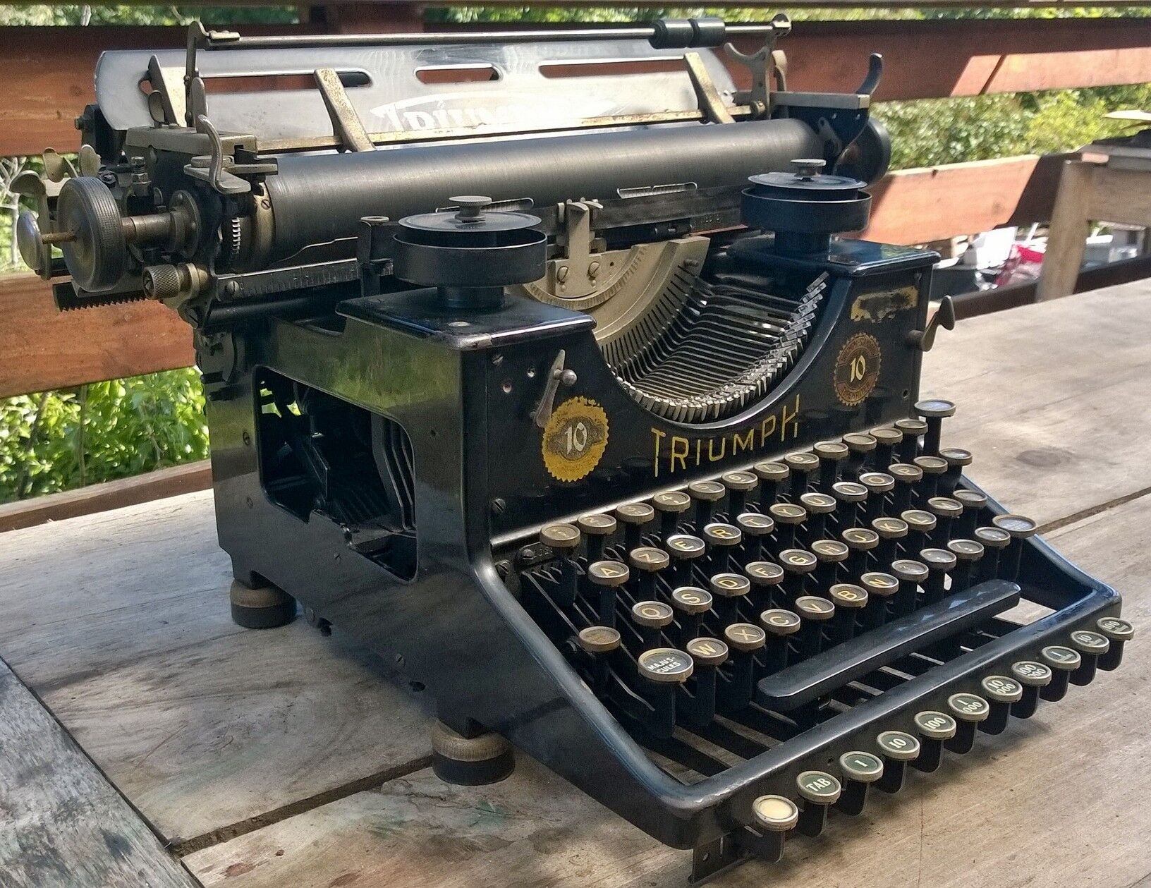 Triumph 1930 typewriter