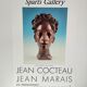 Original poster Jean Cocteau by Jean Marais 80s