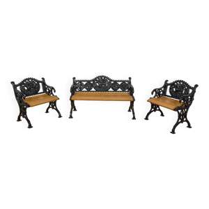 Ensemble de jardin en - victorien
