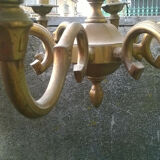 Stunning bronze chandelier