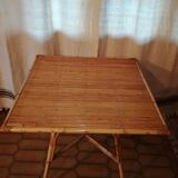 Rattan table