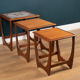 G plan fresco nest of three coffee tables 1960
