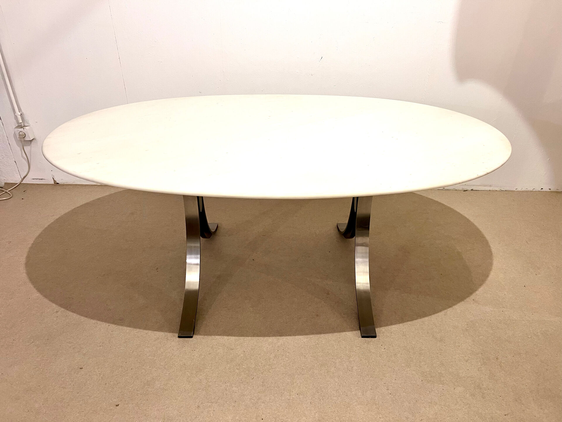 Table Tecno, marble, by Osvaldo Borsani and Eugenio Gerli, Italy, 1968