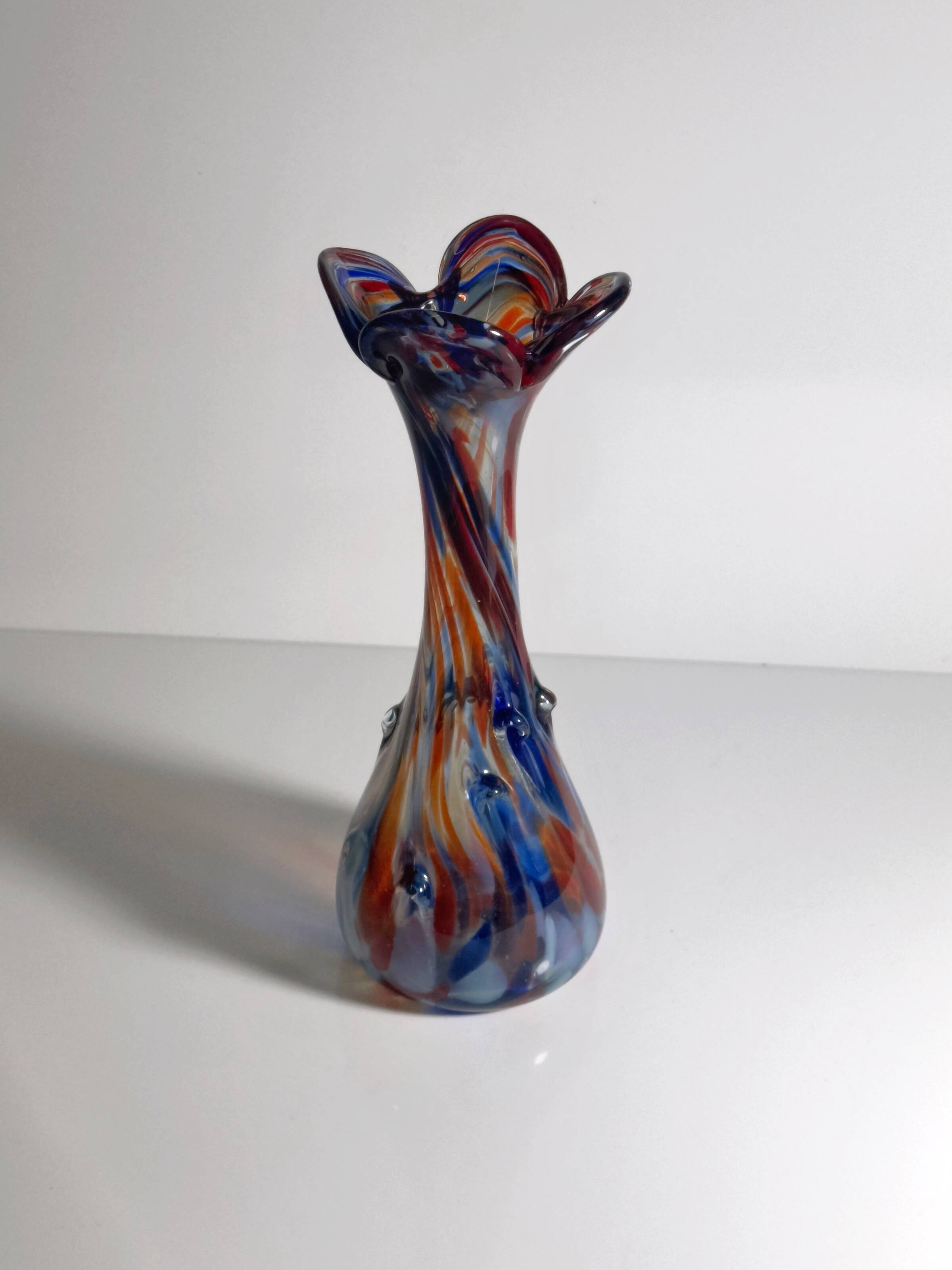 speckled Murano vase - 1970s