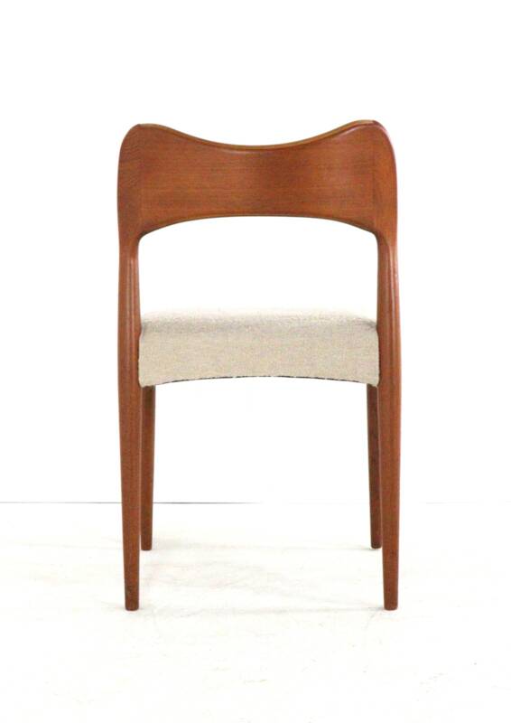 Ensemble de 4 chaises Arne Hovman Olsen pour Kold Mogens