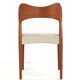 Ensemble de 4 chaises Arne Hovman Olsen pour Kold Mogens