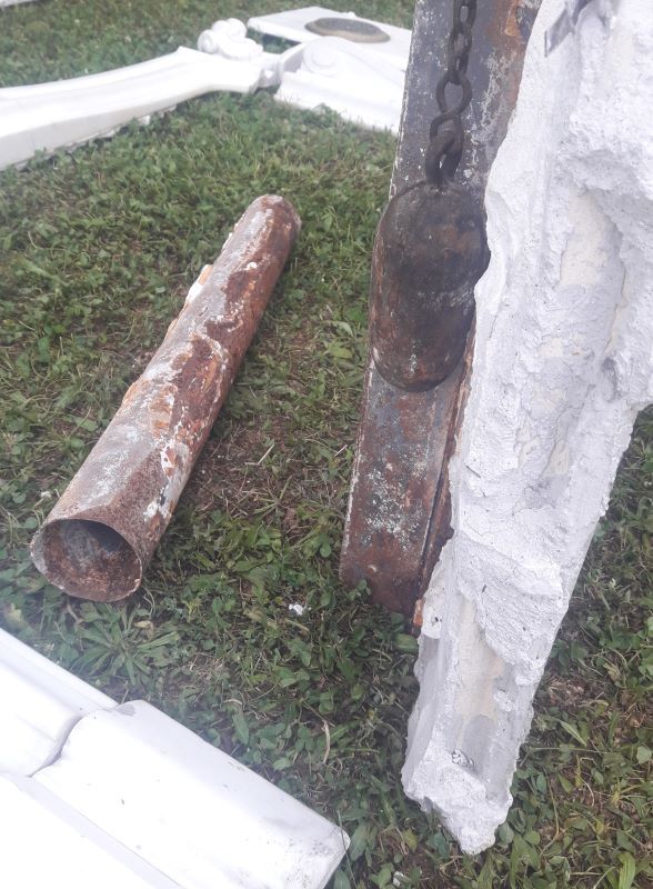 Fireplace XIX ° marble louis XV style with narrowed and floor slabs