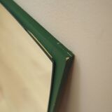 Miroir dans un cadre en pin, design danois, années 1970, production : Danemark