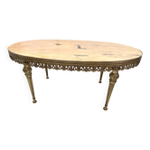 Marble coffee table