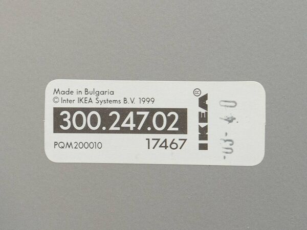 Chariot de service Tunsta par Niels Gammelgaard pour IKEA, 1999