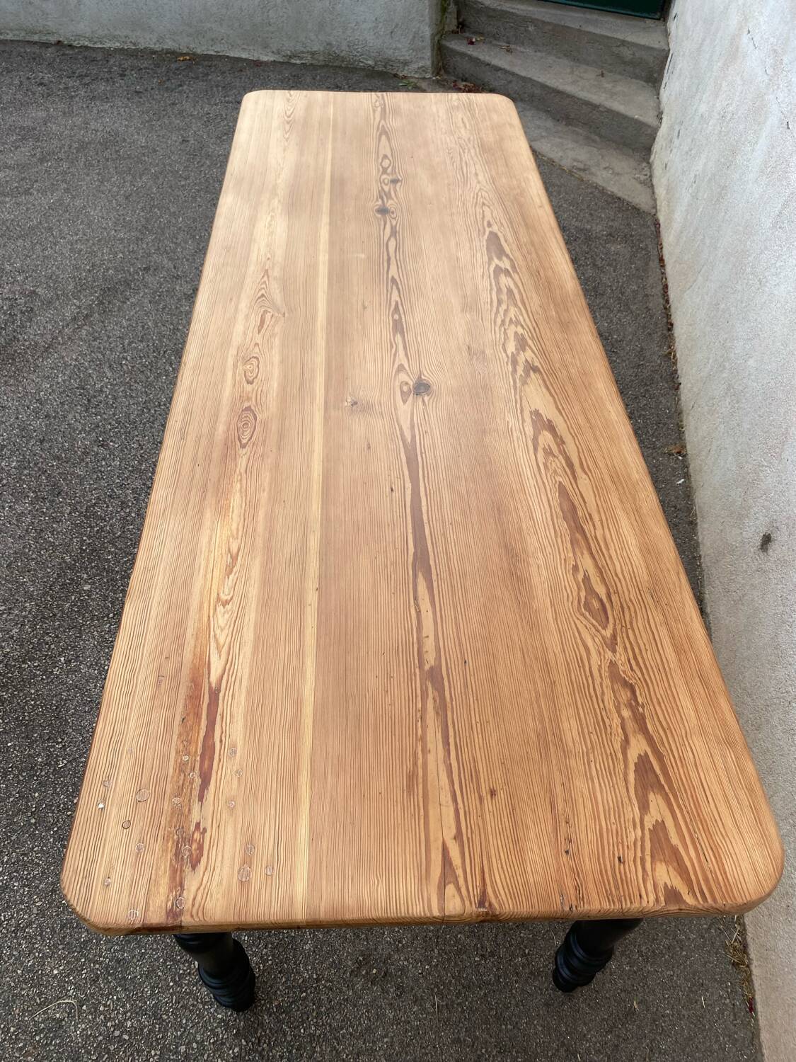 Fir brewery table