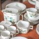 Limoges porcelain table service J.R.S Paradise bird, decor