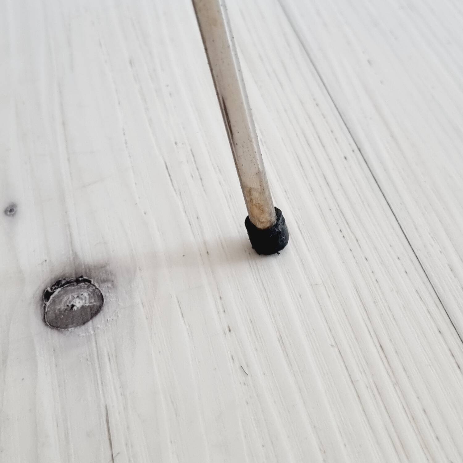 Metal and Formica magazine rack side table