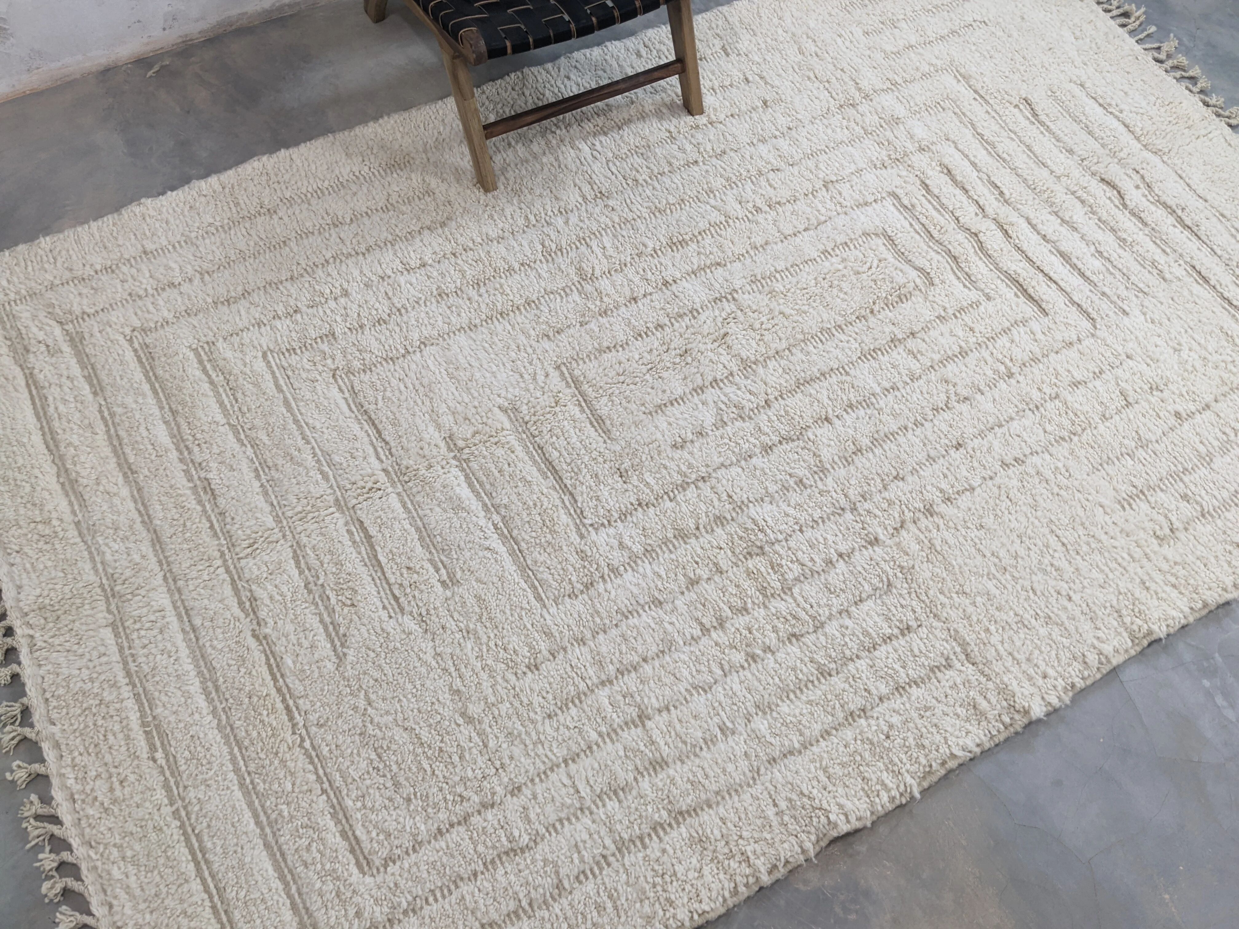 Grand tapis Beni Ouarain, 295 x 195 cm, G-211