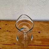 Pitcher with vintage glass summer décor