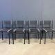Set of 4 Sandow dining chairs by Rene Herbst, 1980s
