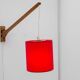 Scandinavian Mid-Century modern Wall lamp/swing teak lamp