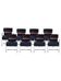 Set de fauteuils vintage Guido Faleschini – Italie 1970