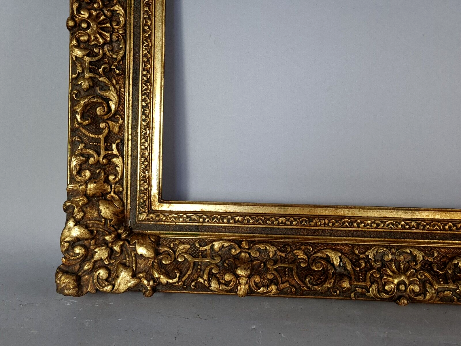 Frame nineteenth century in wood