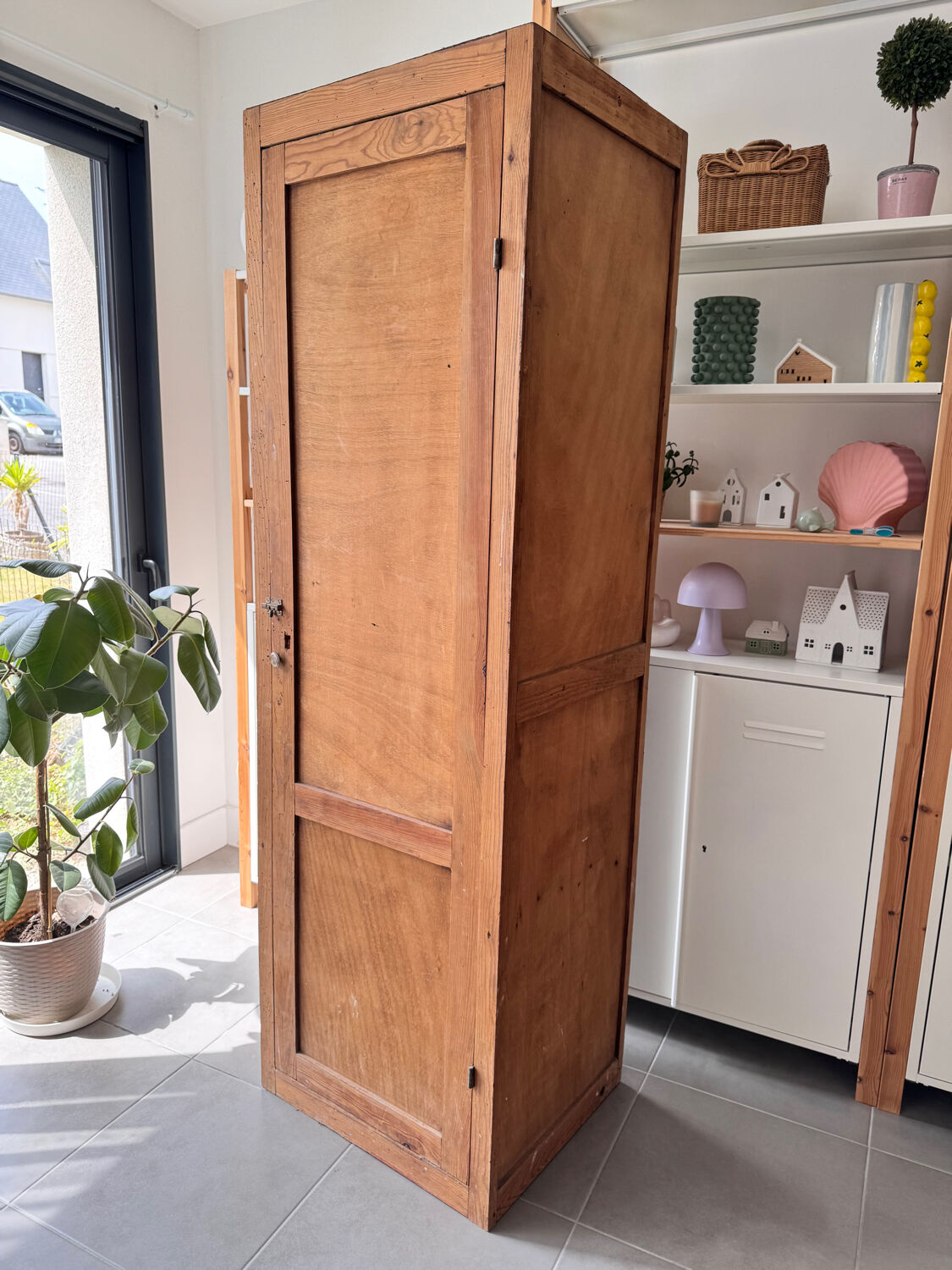 Tall men's wardrobe - Parisian - bonnetière