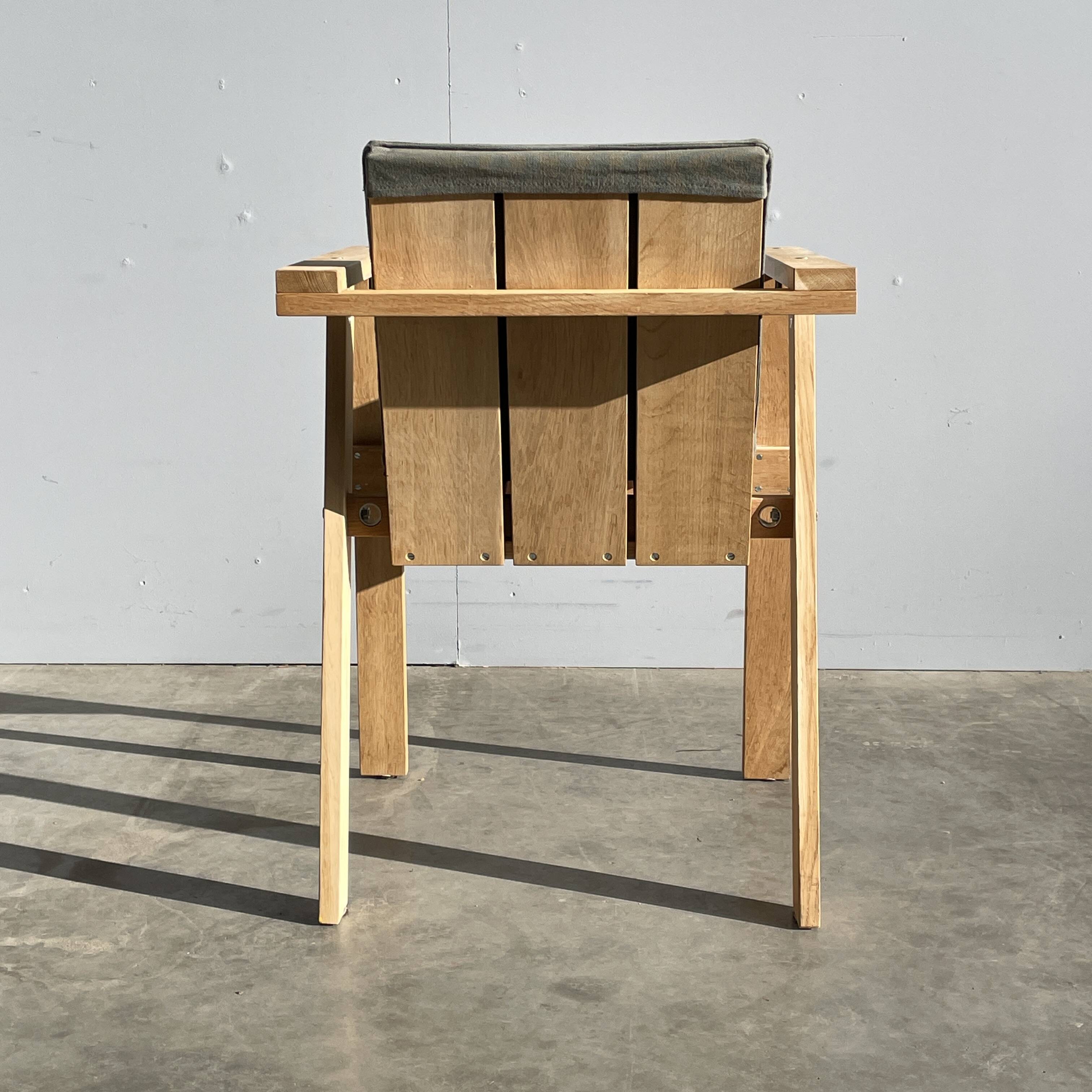 Piet hein eek / solid oak chair / wehkamp / netherlands 2013