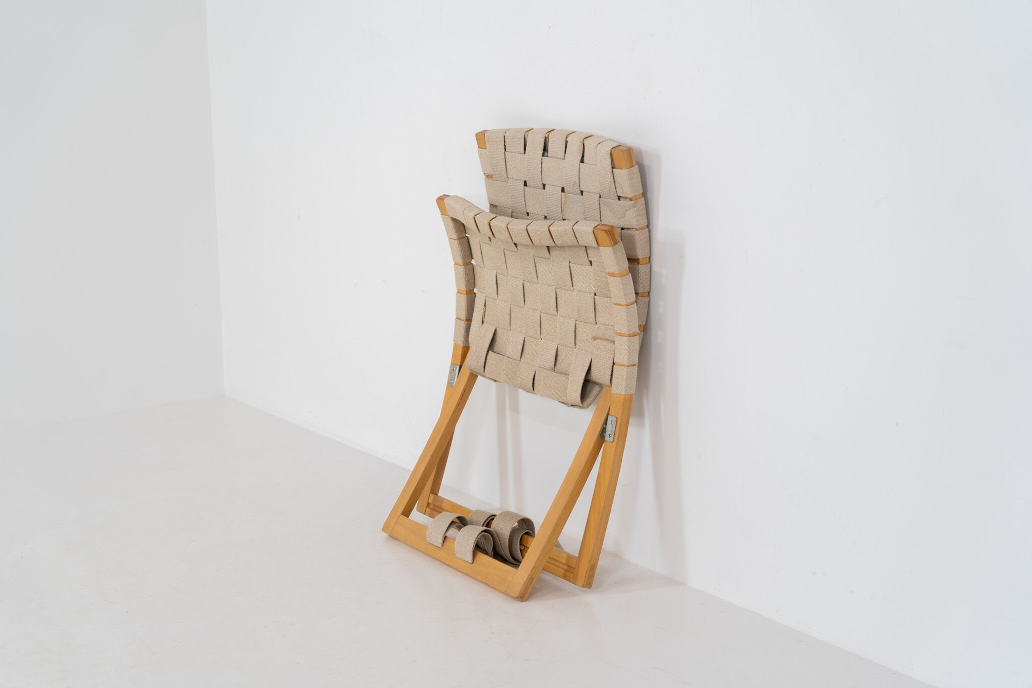 Rare folding chair by Ingmar Relling for Westnofa