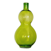 Large glass vase Margareta Hennix, Reijmyre, Sweden post-modern
