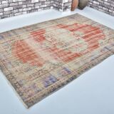 Oushak Turkish Vintage Rug sku 3301