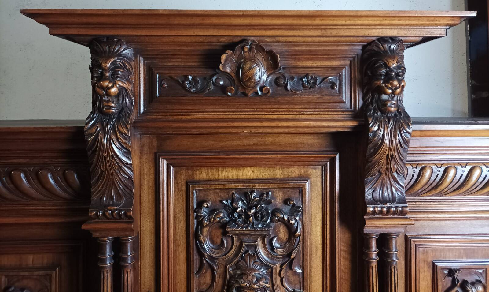 19th Century Walnut Renaissance Buffet