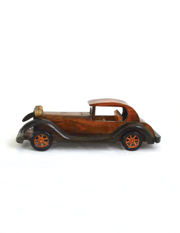 Vintage wooden car