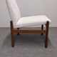Scandinavian modernist rocking chair in teak, Denmark 1960.
