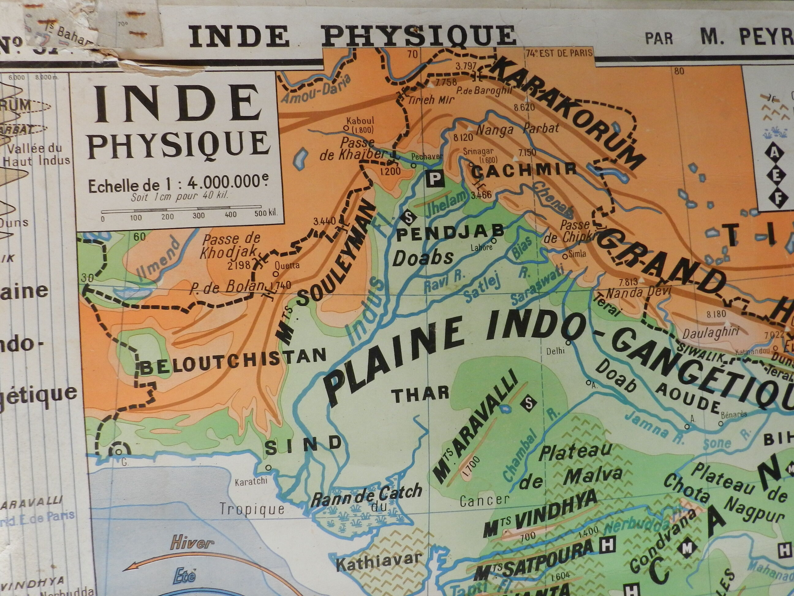 School map India No.57 and 57 bis