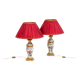Maison Samson Pair of Canton porcelain lamps, circa 1880