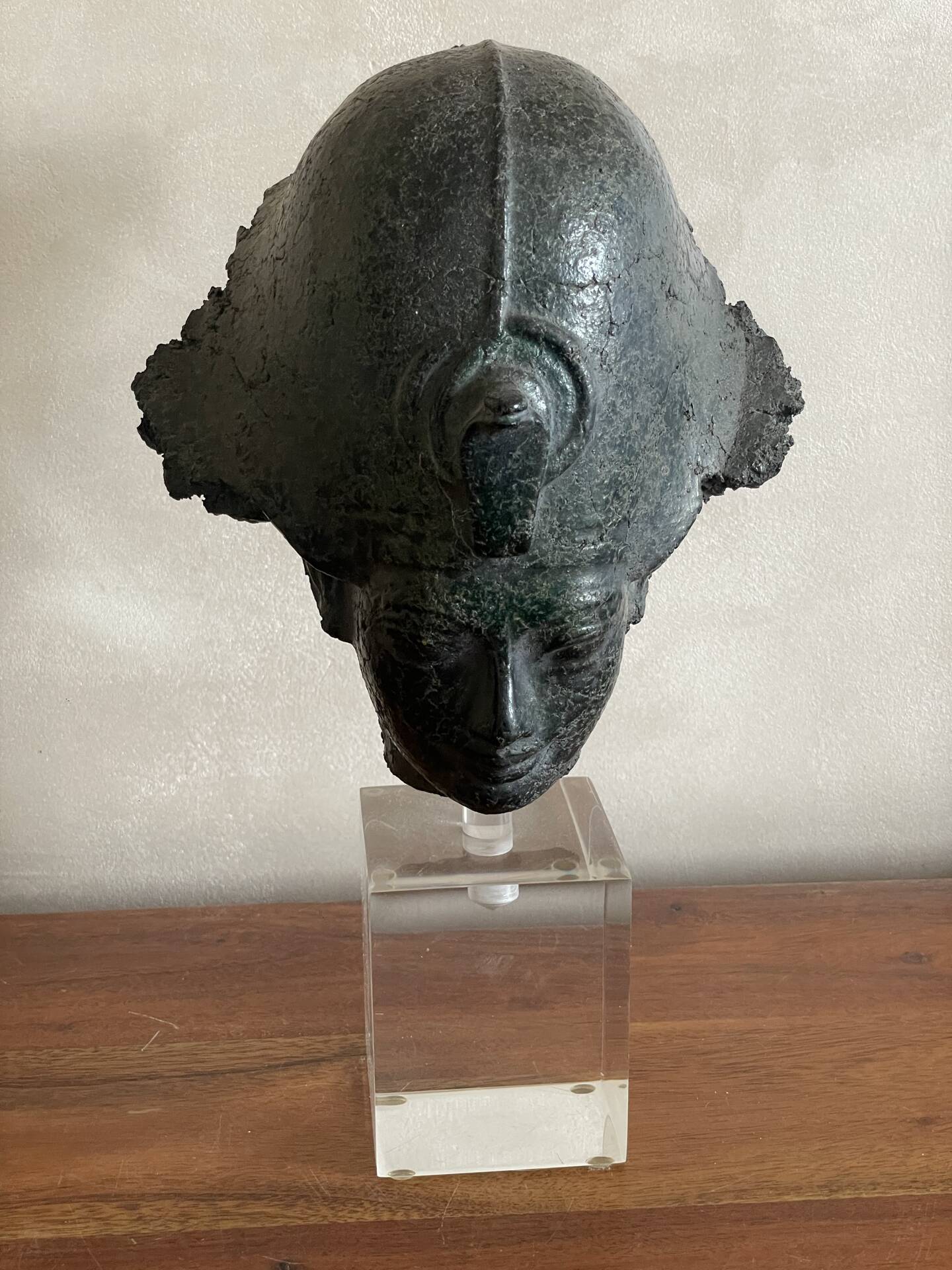 Sculpture Head workshop Michel Cayla Egypt