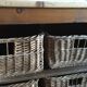 Craft furniture with wicker baskets