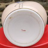 Rare opaline vase from baccarat crystal factory decor art deco art nouveau