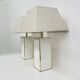 Paire de lampes de table de style Maison Jansen, années 1970