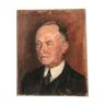 Portrait of notable, dated on the back 1937/ 1938