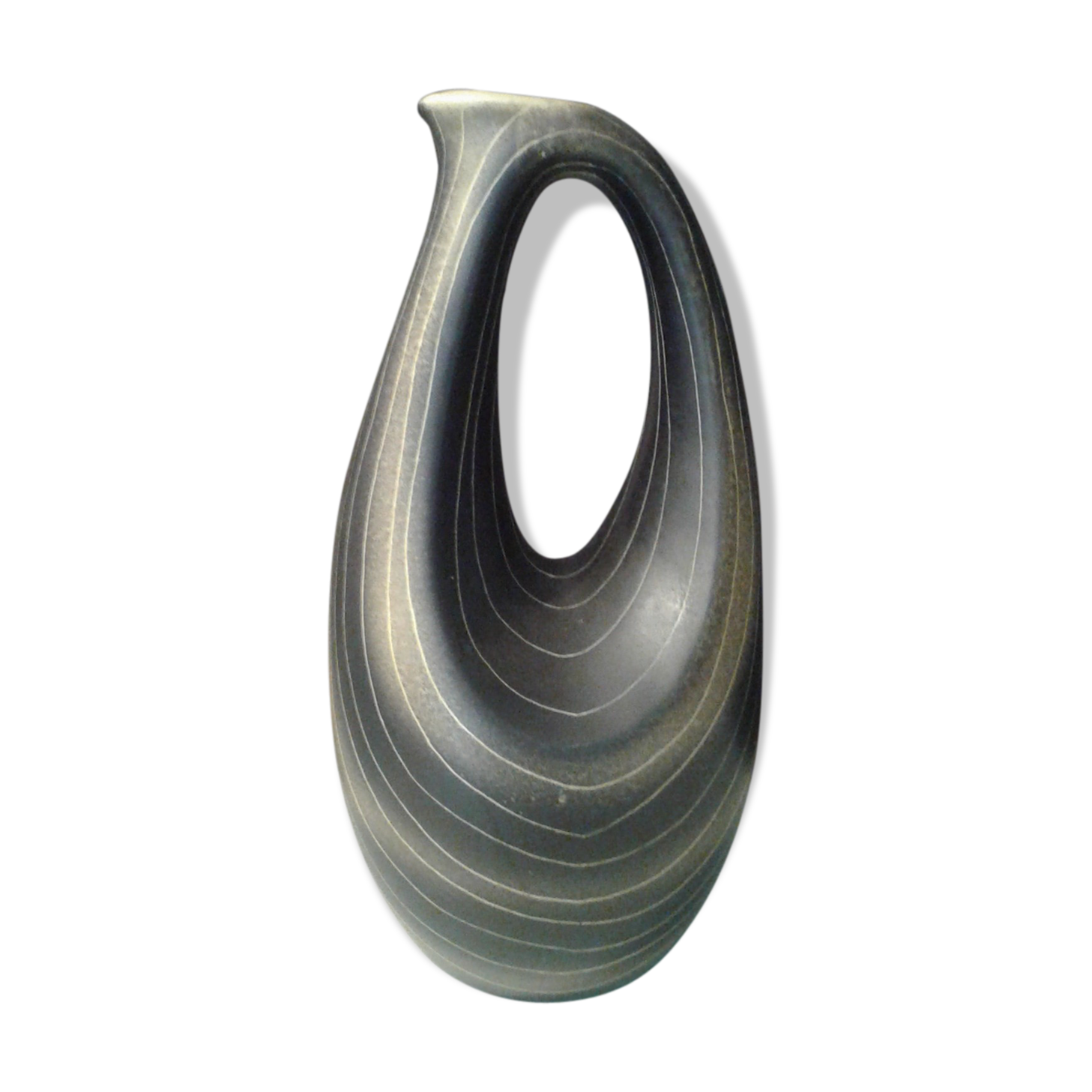 Carafe , ceramic Saint clement.  vintage circa 50