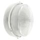 Industrial ceiling lamp, plastic metal, Poland, 1970s