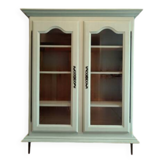 vitrine, vaisselier en bois