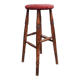 Tabouret haut en chêne
