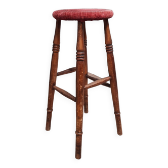 High oak stool