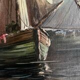Oil on canvas E. Colin