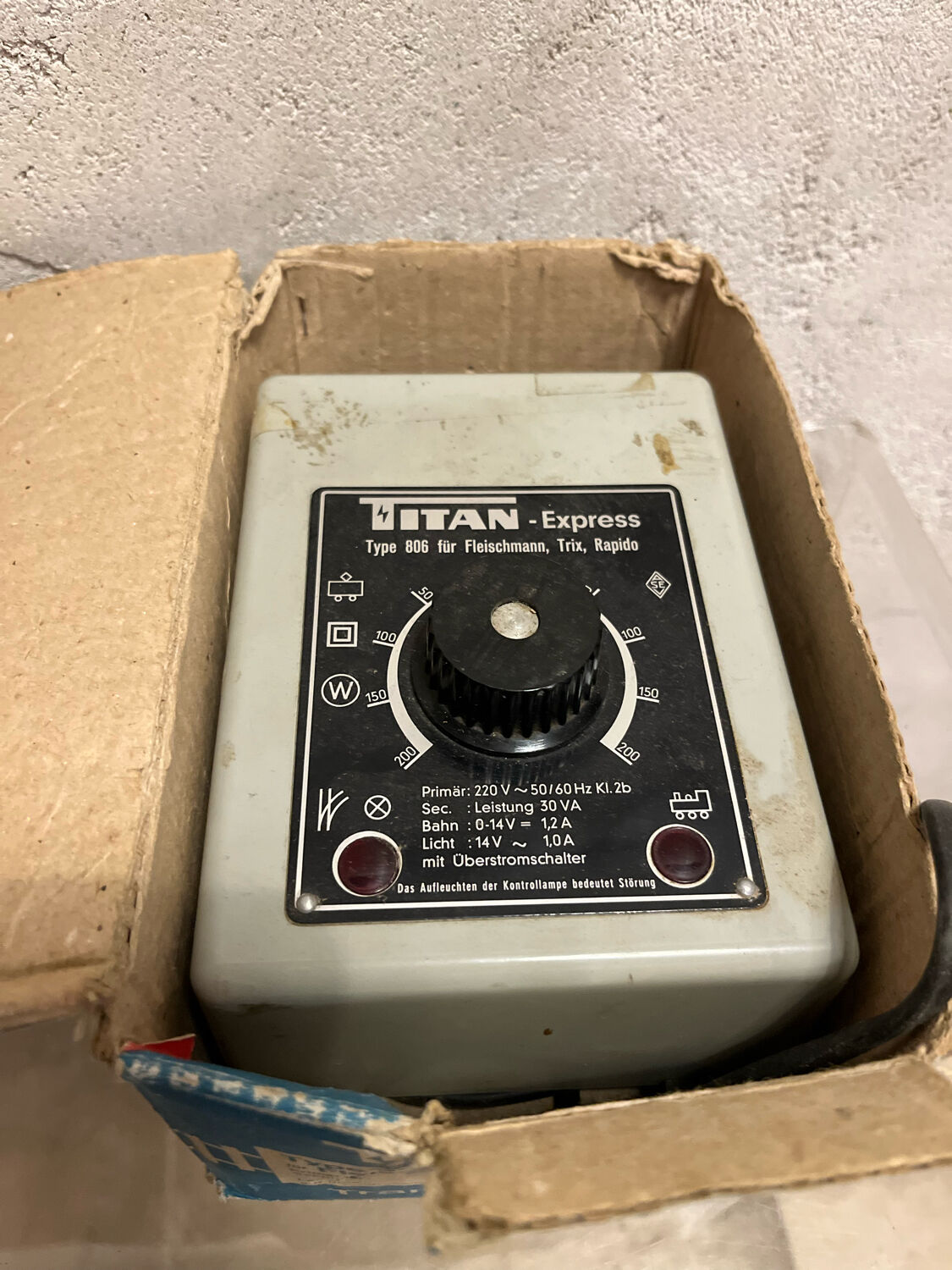 Fleischmann's model train set