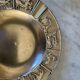 Cendrier horoscope en bronze doré vintage