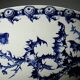 Antique cup 1890-1910 opaque porcelain ironstone Gien Chardons model