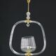 Charming Murano Glass Art Deco Pendant Chandelier by Ercole Barovier, 1940s