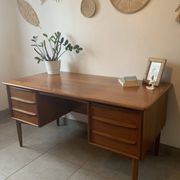 Bureau danois Falster en Teck par Svend Madsen, années 60
